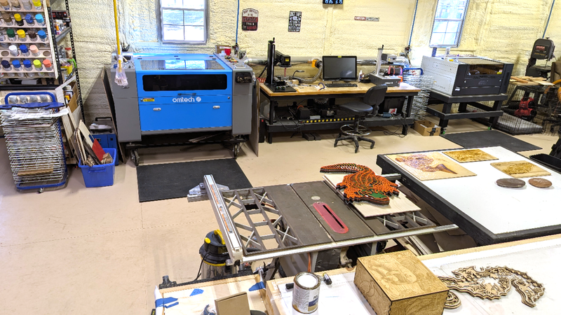 Laser Engraving in Homosassa, Florida | Demo Room Host - Gordon T.