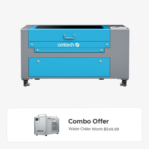 OMTech Maker MF1624-60 60W CO2 Laser Engraving and Cutting Machine with 16