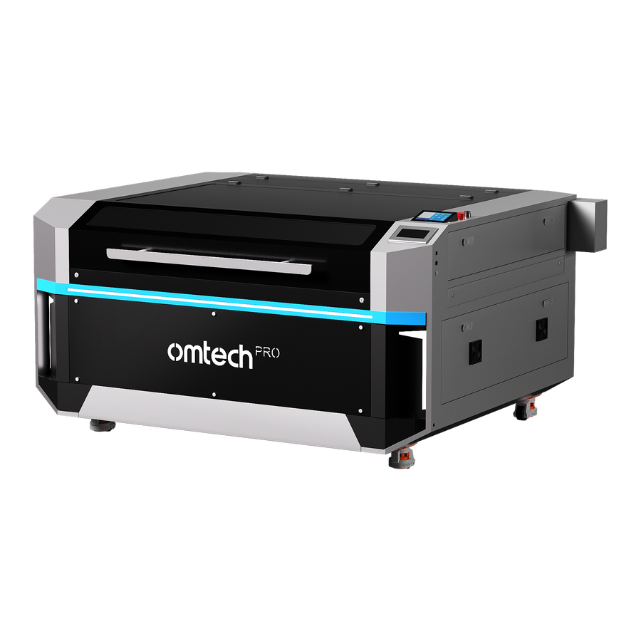 Pre-Owned OMTech Pro 3655 Hybrid 150W Laser Cutting and Engraving Machine with 34&