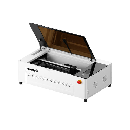 OMTech Polar 2 Desktop CO2 Laser Engraver and Cutter (70W Glass / 50W RF Tube)