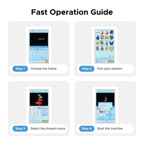 OMTech Pulse 15 Needle Commercial Embroidery Machine