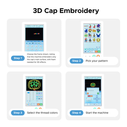 OMTech Pulse 15 Needle Commercial Embroidery Machine