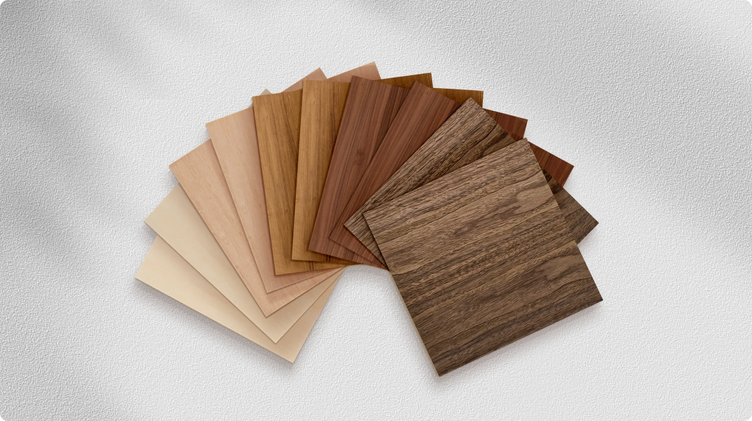 different types of wood