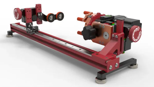 OMTech PiBurn Grip 2 – World’s Best Chuck Laser Rotary for CO₂ Laser Engraver