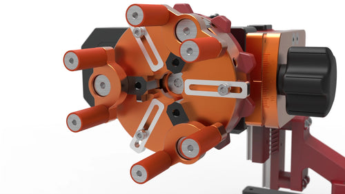 OMTech PiBurn Grip 2 – World’s Best Chuck Laser Rotary for CO₂ Laser Engraver