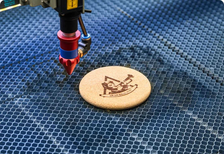 laser engrave wood
