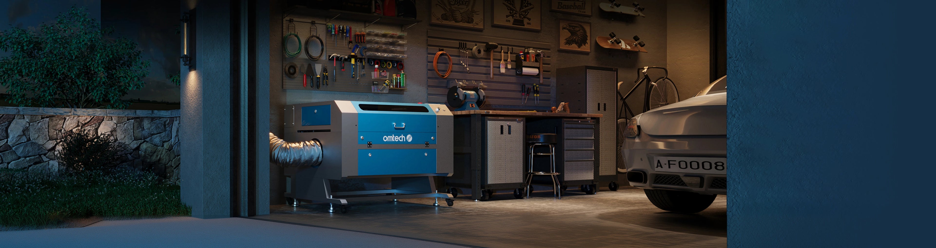 Omtech lasercutter