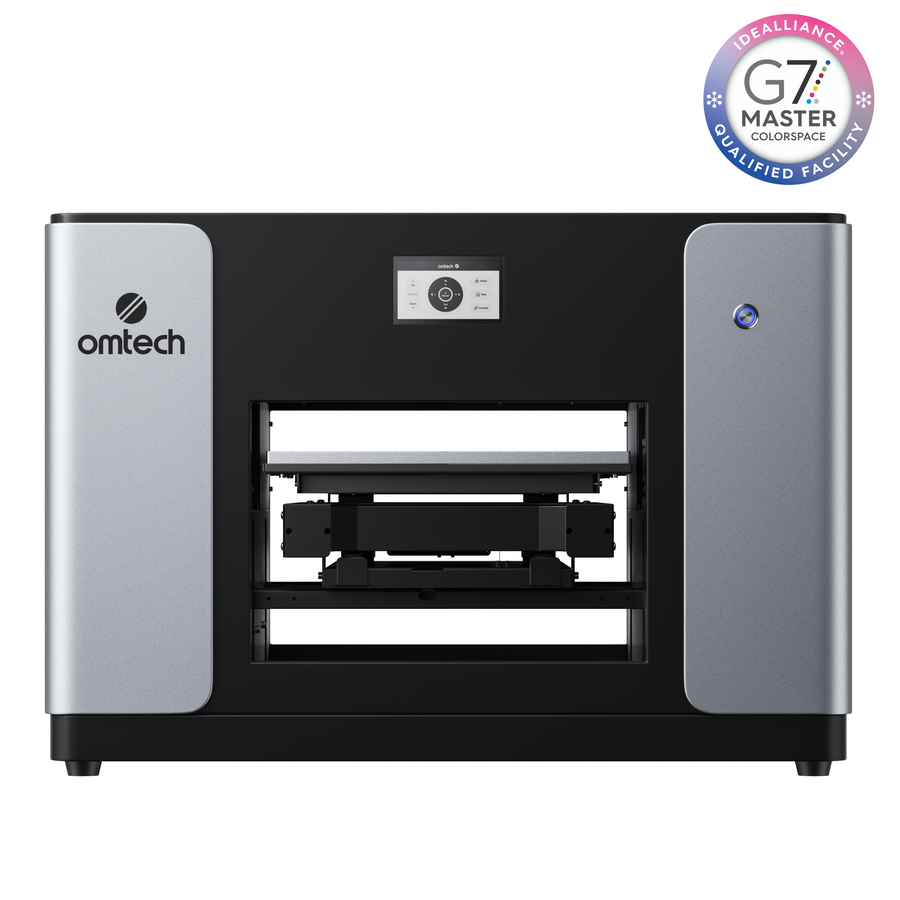 OMTech Spectra A3+ Flatbed UV Printer — Dual Printhead