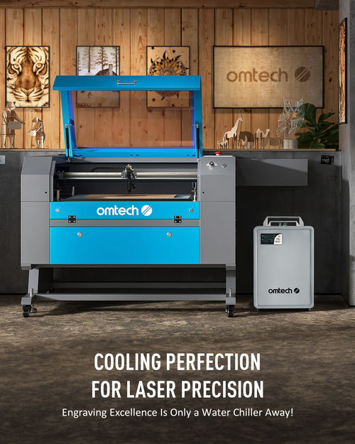 6L Industrial Single Water Chiller for 60W-150W CO2 Laser Engraver Machines