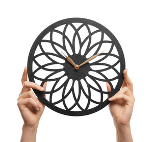 laser cutting wall clock