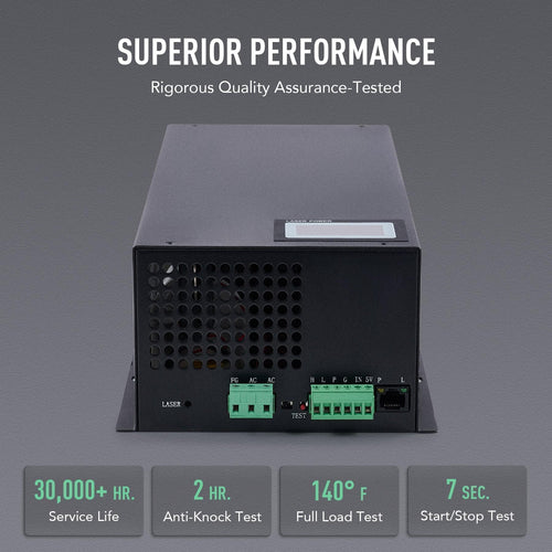 150W Power Supply with Real Time Display for CO2 Laser Engravers & Cutters
