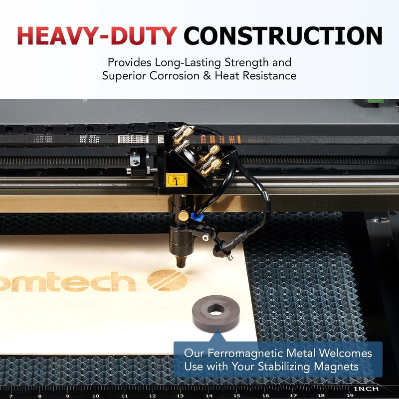 12x20 Inch Metal Honeycomb Laser Working Bed for CO2 Laser Engravers Excluding OMTech Polar