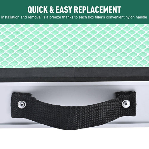 2pc Replacement Activated Carbon Filter Pack for 300W Fume Extractor