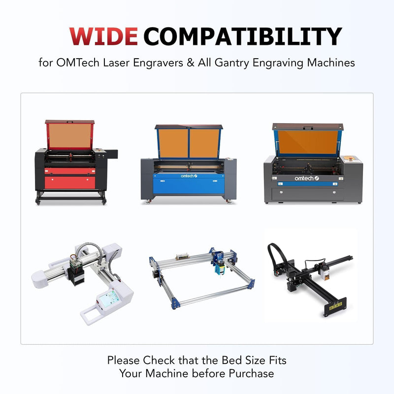 12x20 Inch Metal Honeycomb Laser Working Bed for CO2 Laser Engravers Excluding OMTech Polar