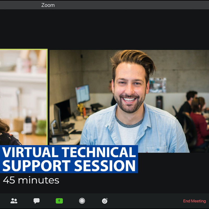 Virtual Technical Support Session (Only for CO2 & Fiber Machines)